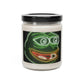 Neon Pepe the Frog Scented Soy Candle