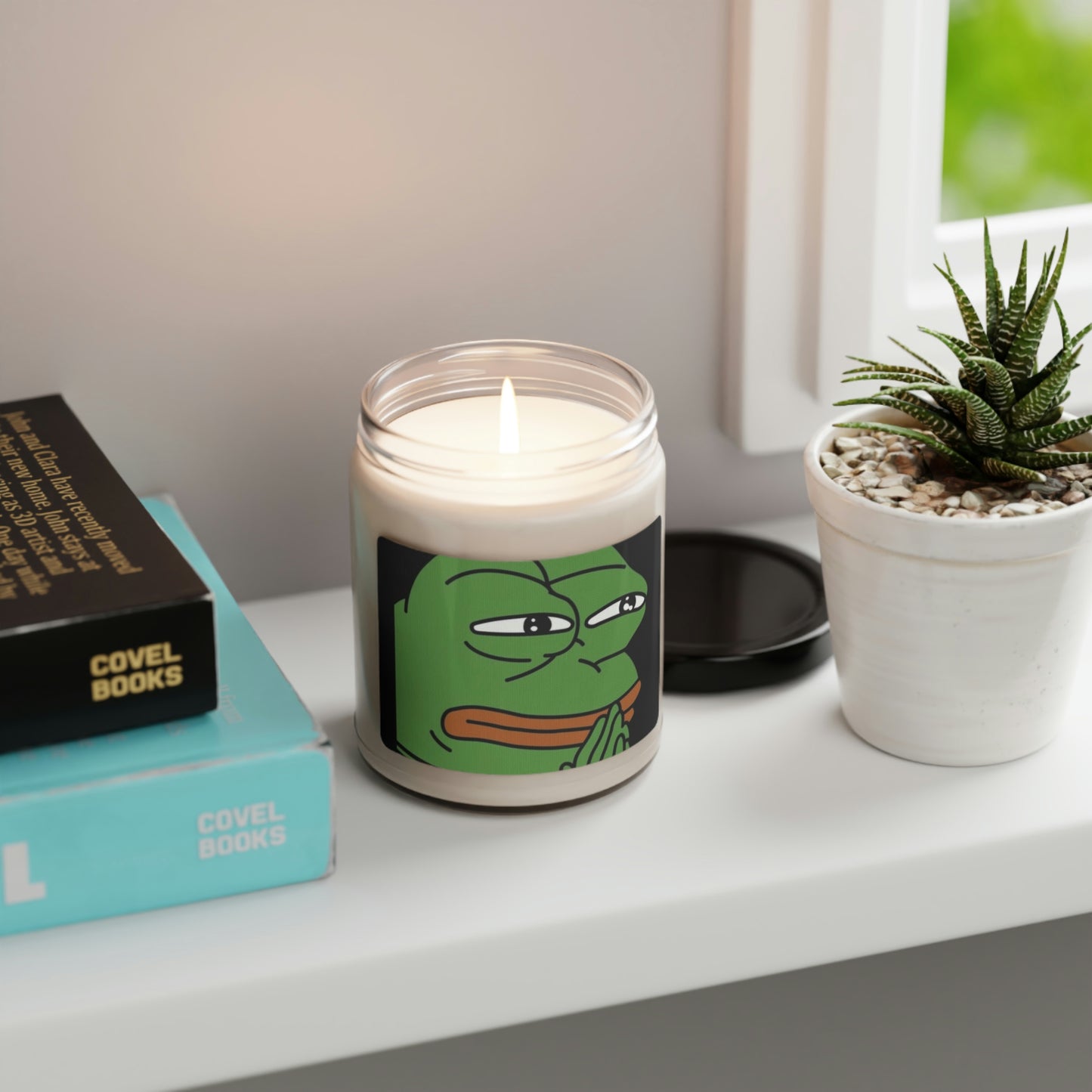 Frog Meme Scented Soy Candle