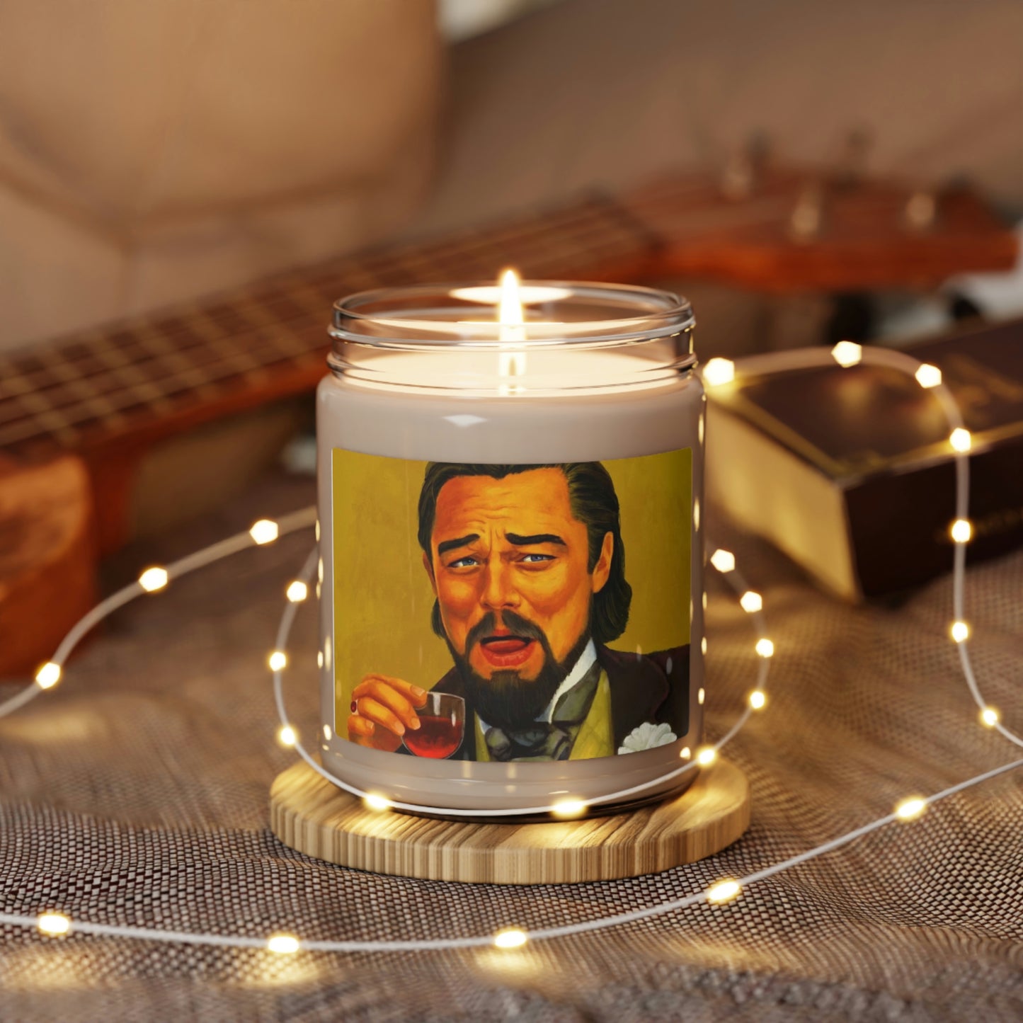 Laughing Leo Meme Scented Soy Candle